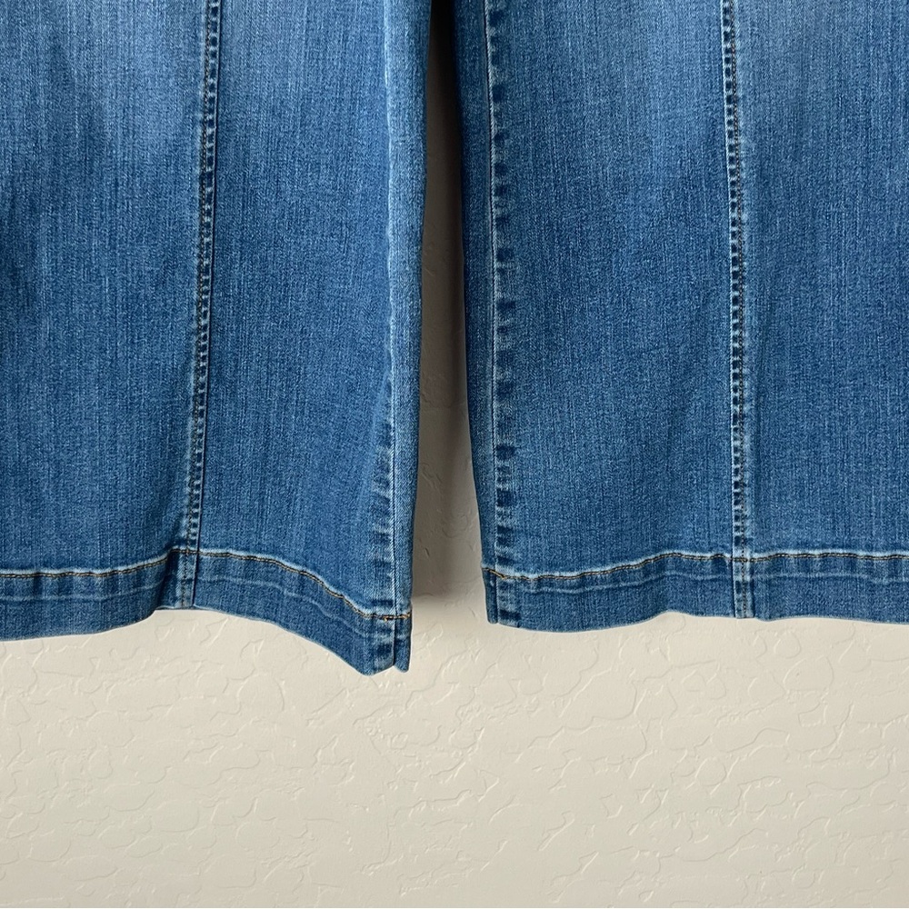 SPANX Blue Flare & Wide Leg Jeans - Picture 12 of 13